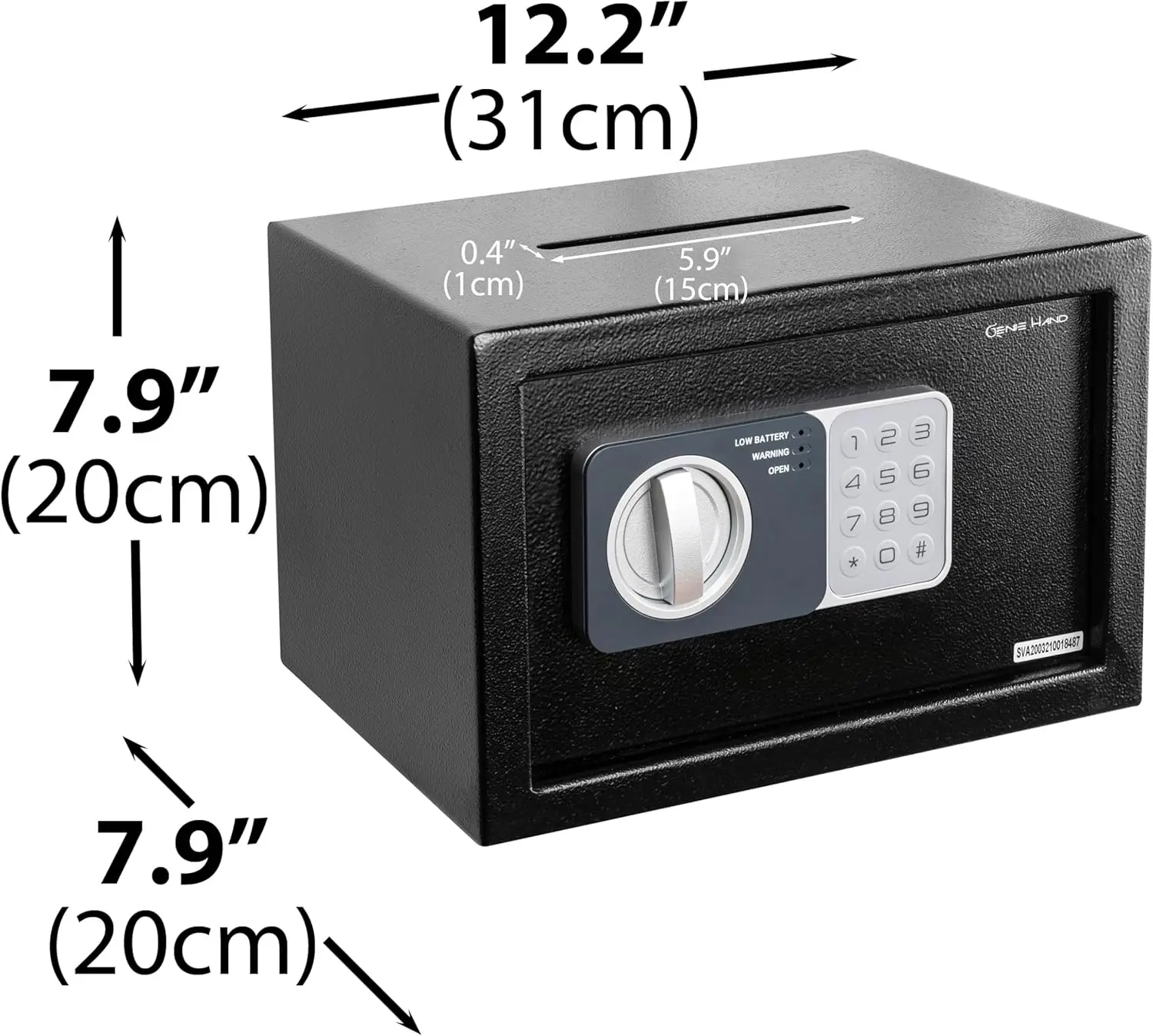 \u2013 Time Lock Safe Weekly/Daily Timer \u2013 B-Klasse Lock \u2013 Anti Bounce-Technologie