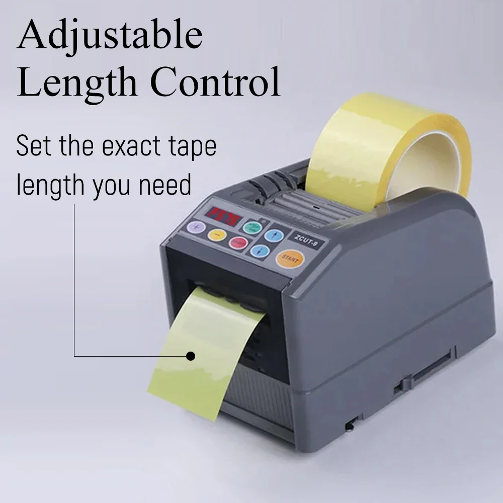 ZCUT-9 Tape Cutting Machine Automatic Paper Cutter Packaging Machine Tape Dispenser for Double Sided Tape Slitting Machine