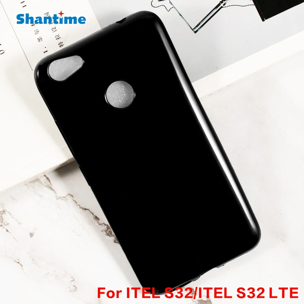 For ITEL S32 Gel Pudding Silicone Phone Protective Back Shell For ITEL S32 LTE Soft TPU Case