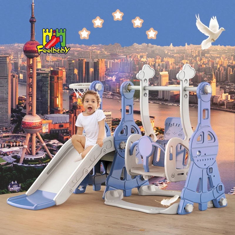 

Durable PE Indoor Plastic Playground Portable Slides for Kids Adventure Parks Gardens Residential Areas for Home Use