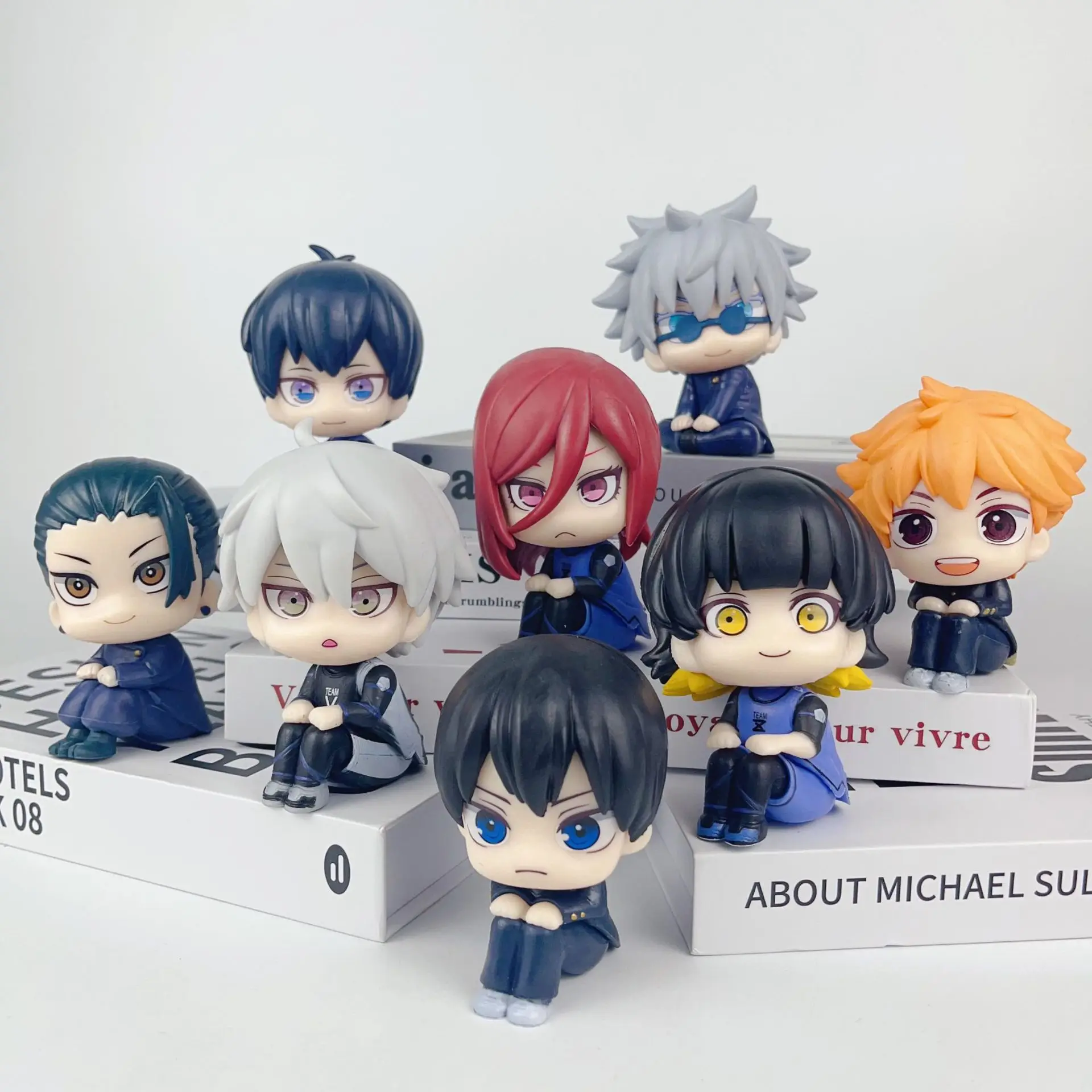 

Gojo Satoru Anime Xia Youjie Handheld Suit Figurine Tiger Staff Yuren Jujutsu Kaisen Wholesale of Ornament Models Y2k Fashion