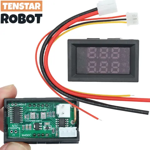0-100V 10A Digital Volt Amp Meter TENSTAR ROBOT