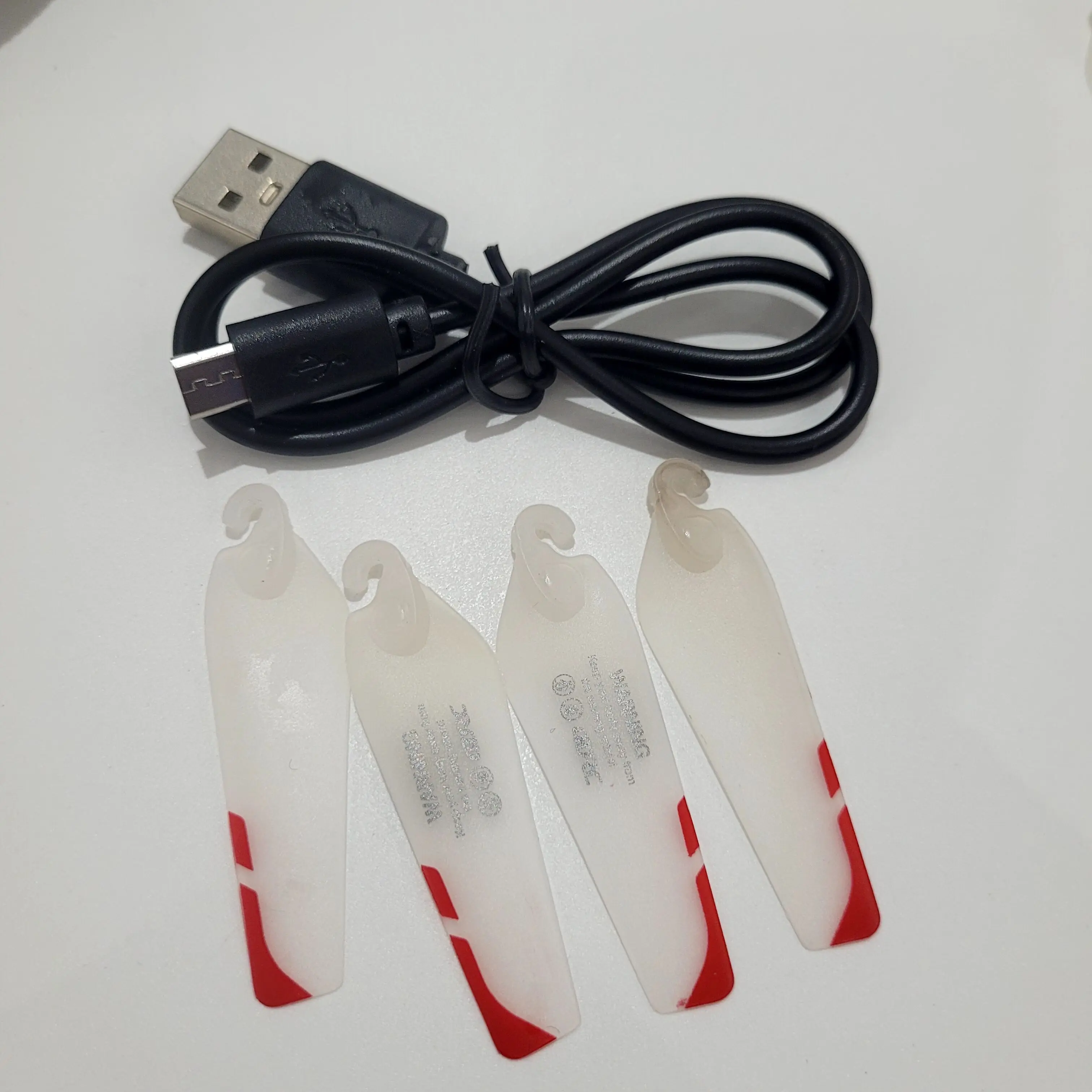 

4DRC M2 Drone Original Spare Part Kit 4D-M2 USB Charger Cable Propeller Blade Part Accessory