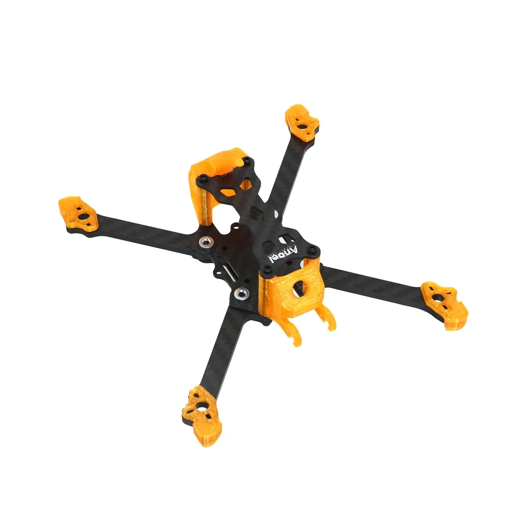 Angel35 HD 3.5inch Carbon Fiber FPV Frame Kit with 3D Print Ultralight For Racing Freestyle Quadcopter Drone Builds