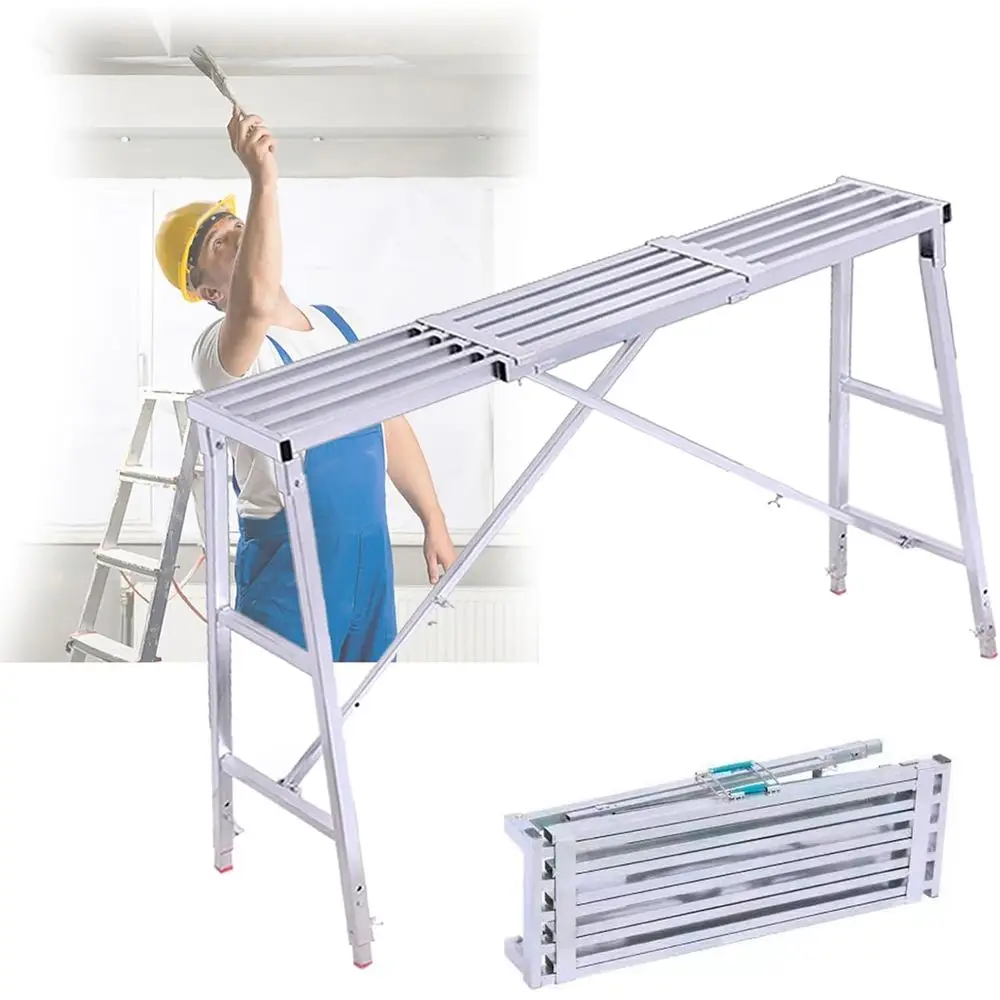 Versatile Collapsible Steel Scaffolding for Portable Applications