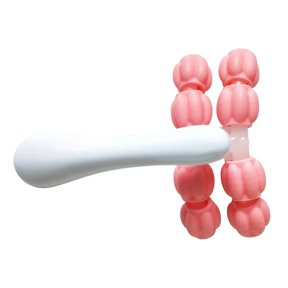 

Массажер роликовый эргономичный ручной для расслабления мышц, снятия боли и смягчения скованности, комфортный массаж тела, 1 шт.