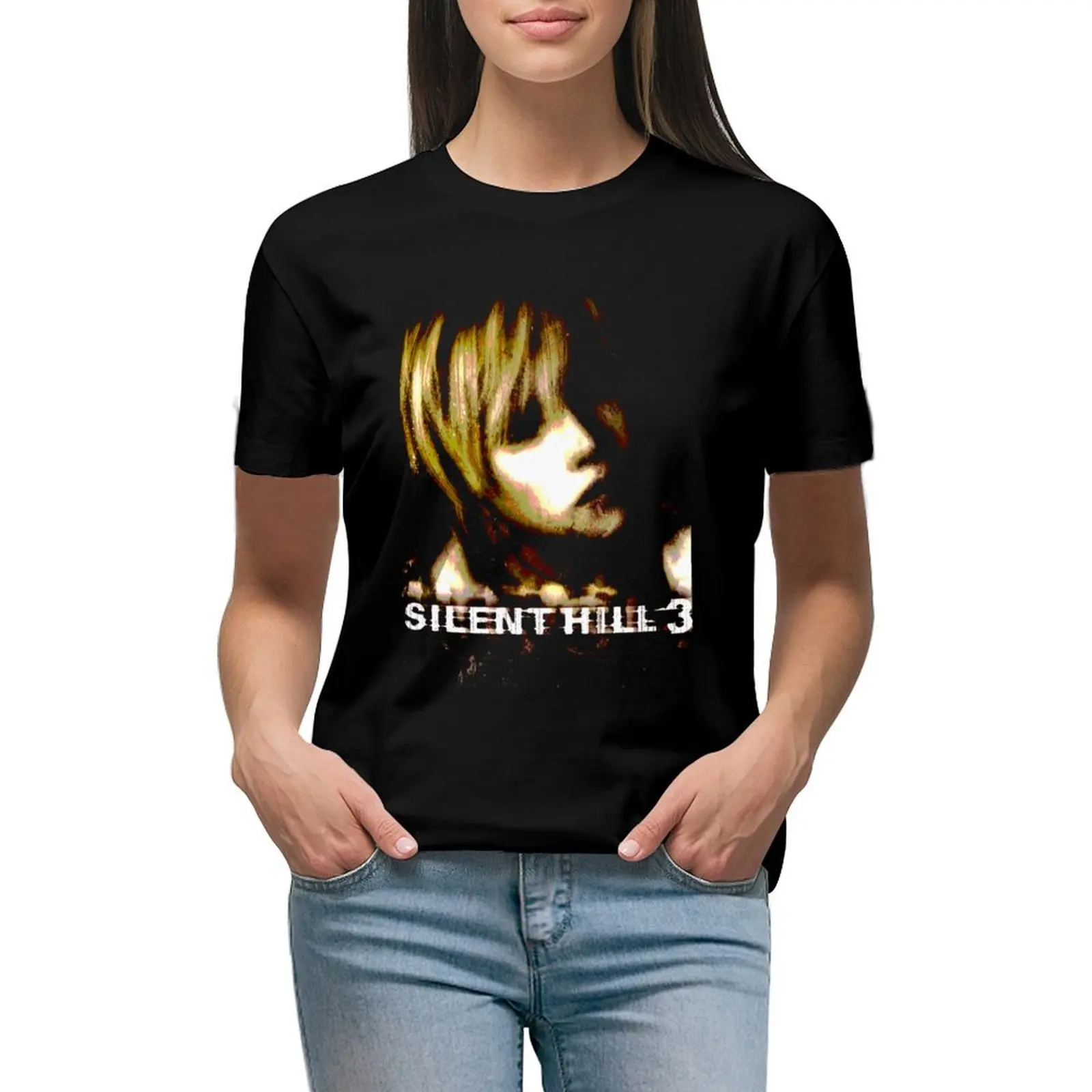 

Silent Hill Perfect Gift T-shirt Female clothing oversized summer top Womens graphic t shirts