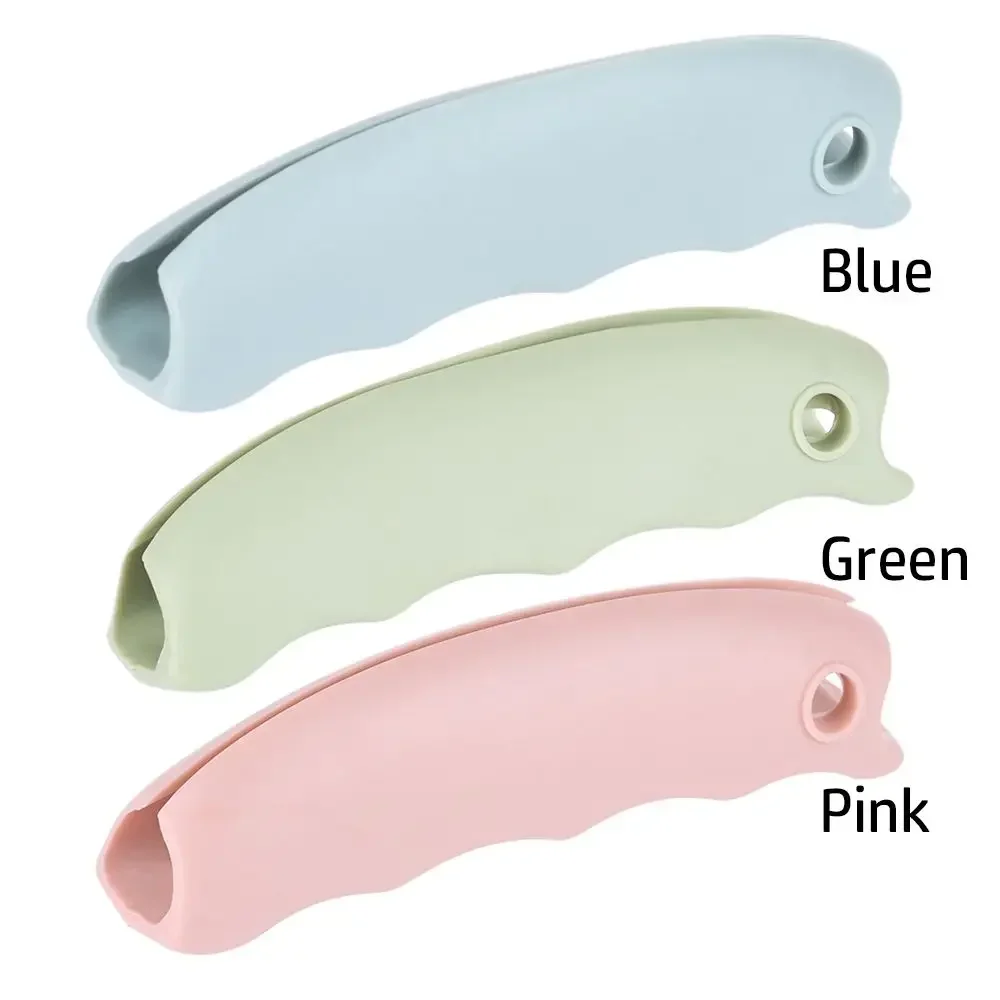 1pcs Comfortable Portable Silicone Mention Hook for Shopping Bag To Protect Hands Trip Grocery Bag Holder Clips Handle Carrier