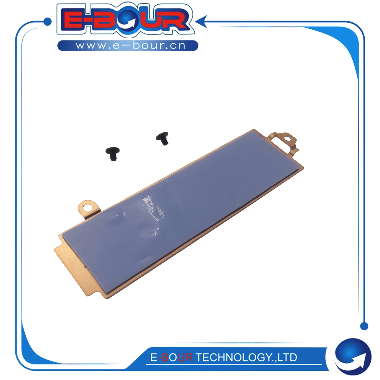 Крышка радиатора SSD для G15 5510 5515 5511 2280 M.2 Кронштейн SSD 026X1Y 26X1Y Термопрокладка Радиаторная крышка Caddy с винтами Новый