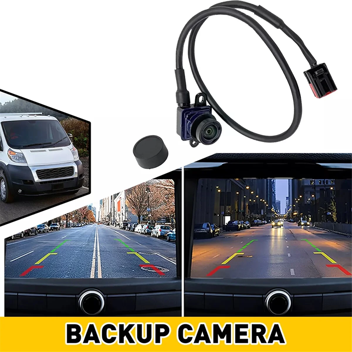 Car Rear View Reversing Camera 68417057AA for Ram 1500 2500 2018-2021 Car Parking Camera