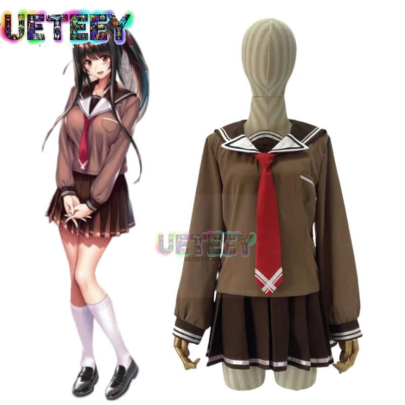 

Костюм для косплея UETEEY COS Sweet Girl Tsutamachi Chitose Kurohime Yūhi Himiyama Rei, индивидуальный размер, костюм на Хэллоуин