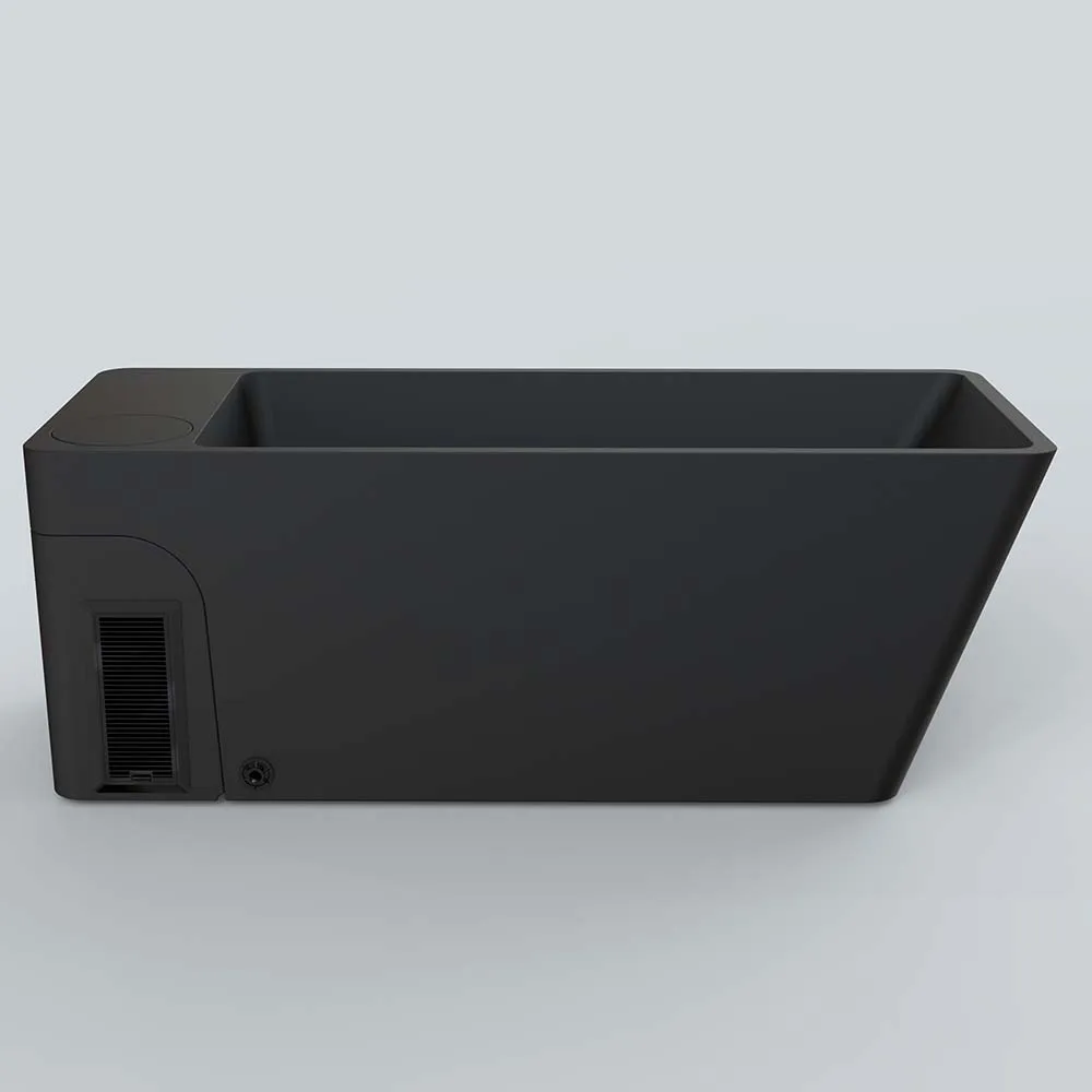 New Design White Black WiFi APP Control Ice Bath Tub Cold Plunge Recovery With Chiller All in One