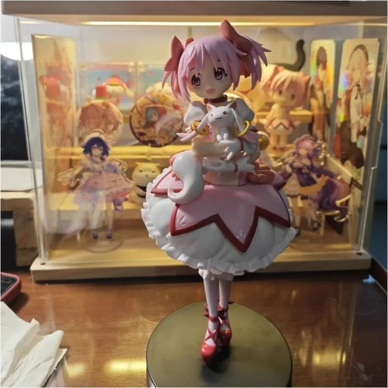 ใหม่มาถึง Puella Magi Madoka Magica Magic Girl อะนิเมะรูปของเล่น Kawaii Collection Action Model Decor รูปปั้นตุ๊กตาของขวัญ