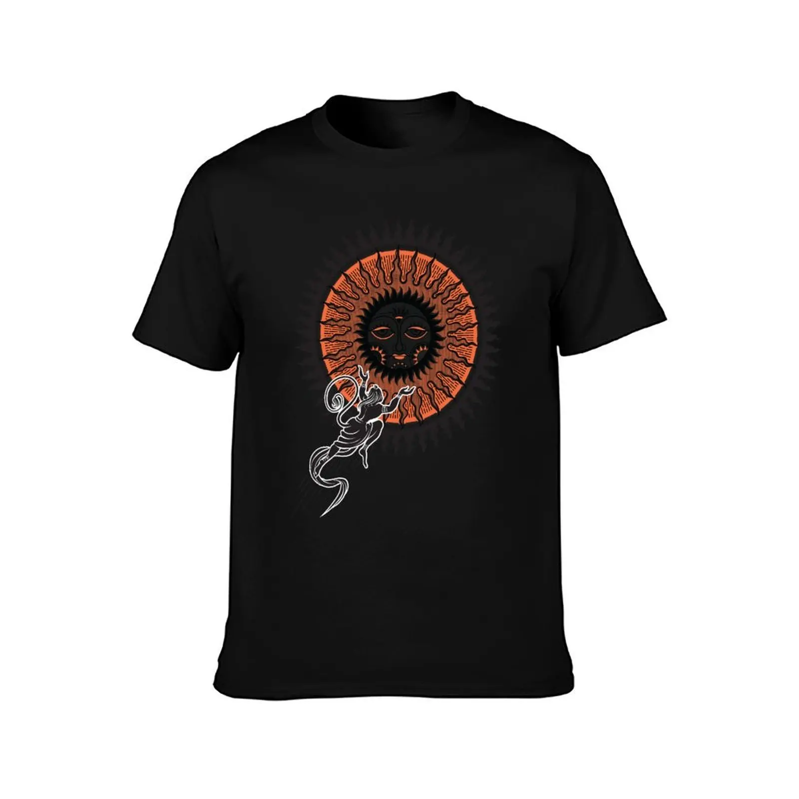 Sun and Hanuman T-Shirt All Weather Casual Short Sleeve T-Shirt