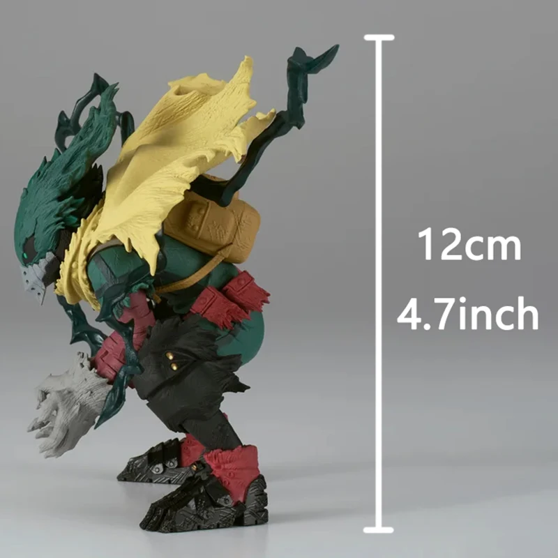 My Hero Academia 12cm Izuku Midoriya Dark Battle Figur, Maskierte Anime-Sammelstatue, Desktop-Display-Modell, Fan-Geschenk – Detail 4