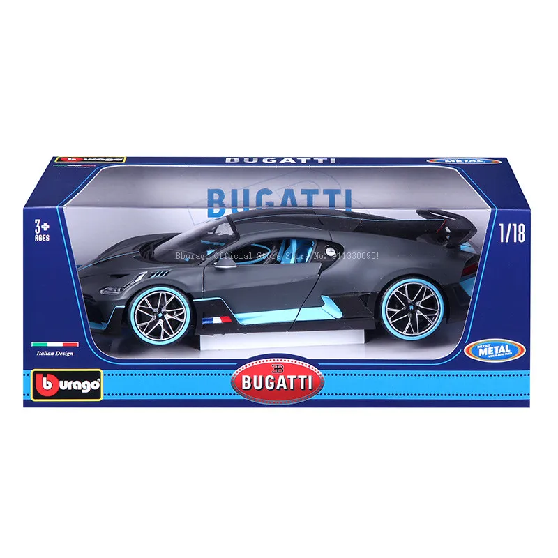 Bburago 1:18 Bugatti Divo Supercar Alloy Luxury Classic Car Die Casting Car Model Toy Collection Gift