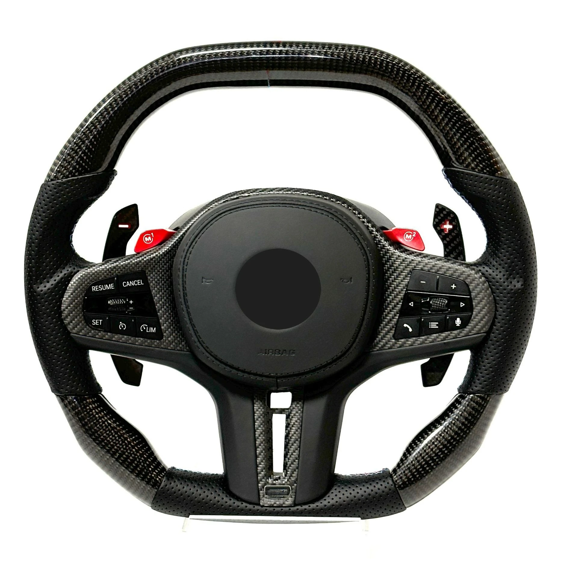 

Suitable for BMW M thong G20G38M8Z4G30M3M4M5 double D carbon fiber steering wheel