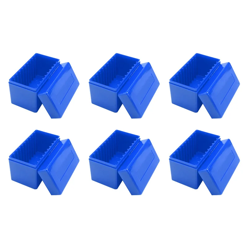 ABYP 6X Square Plastic 10 Coin Capacity Holder Slab Storage Box Case Fit For PCCB NGC PCGS