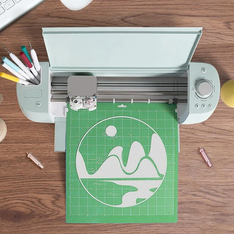 Diep Gesneden Mes Voor Cricut Maker 3/Maker/Explore 3/Air 2/Air/One/Venture,60 ° Deep Point Blade En Behuizing