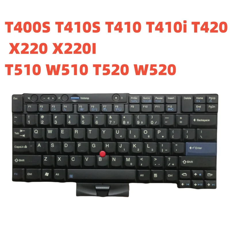 95% New Original 45N2211 45N2071 US Keyboard For Lenovo ThinkPad X220 X220T T510 W510 T520 W520 T400S T410S T410T410i T420 T420S