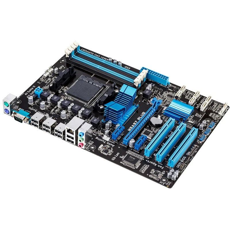 AMD 970 M5A97 PLUS motherboard Used original Socket AM3+ AM3 DDR3 32GB USB2.0 USB3.0 SATA3 Desktop Mainboard