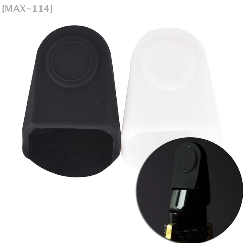 {MAX-114} 1 Pcs Instrument Mouthpiece Guard, Rubber Protective Cap For Saxophone Clarinet Head