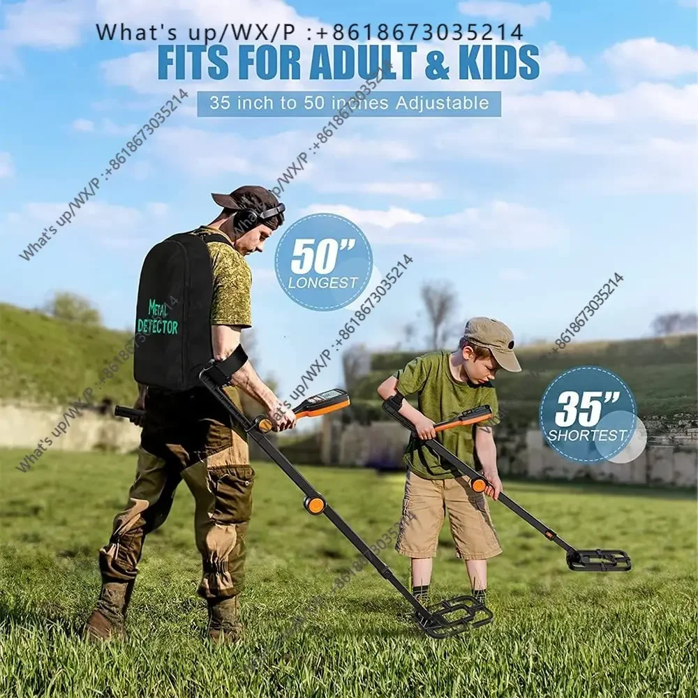 Foldable TX-640 Metal Detector Underground Detector Metal Detecting Device