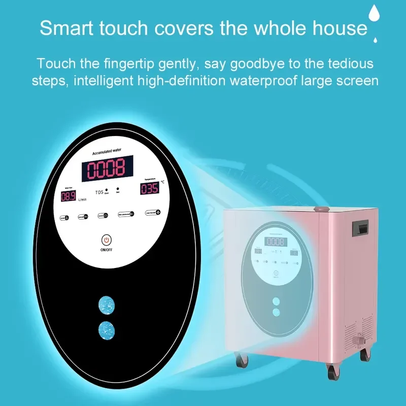 for Advanced Hydrogen Water Generator System Adjustable Flow Rate 1-10L Min Intelligent Monitoring Hydrogen Rich Water Maker