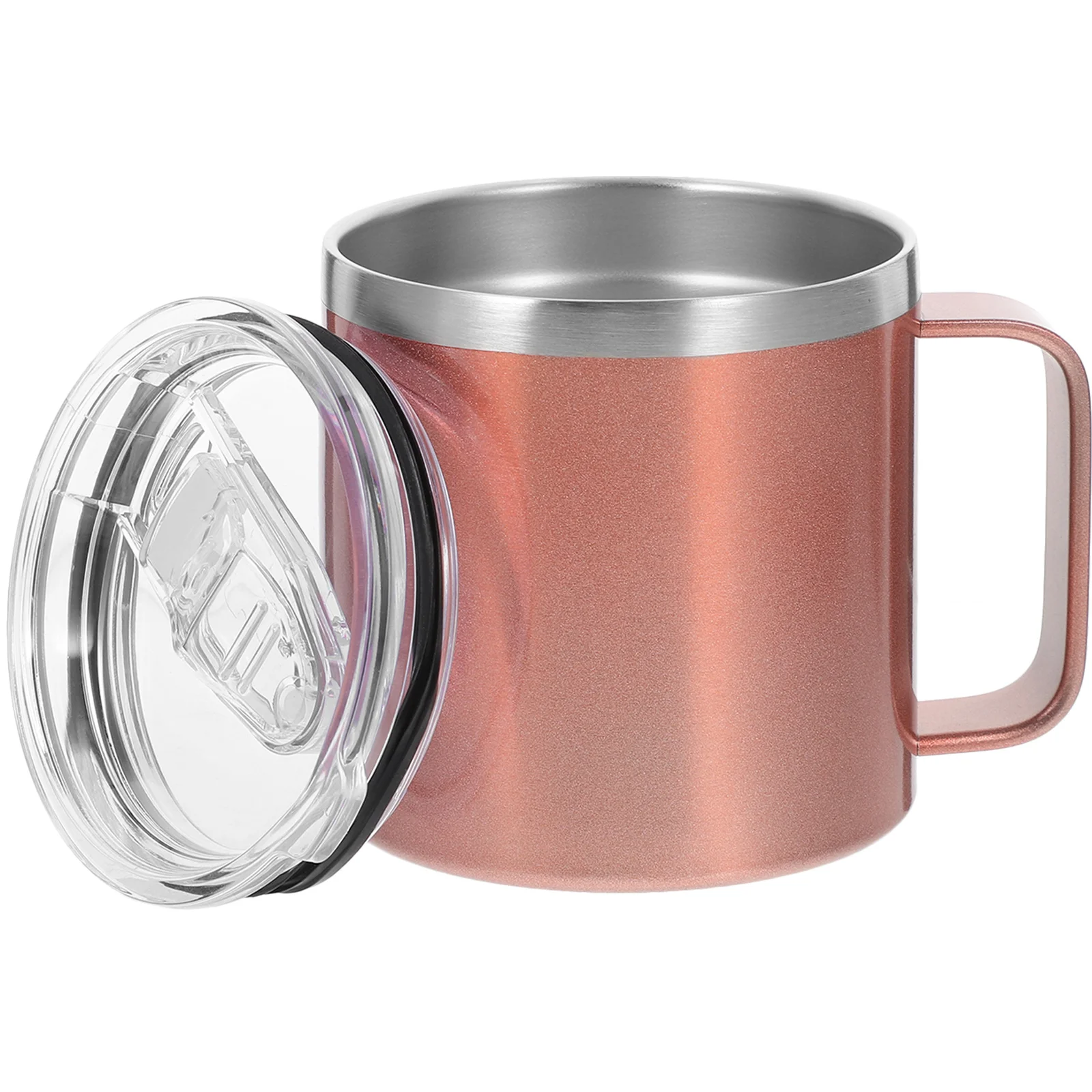 

Stainless Steel Beer Cup Multi-Functional Milk Cup Insulated Coffee Mug with Lid for Party Travel Kitchen Stainless Mug