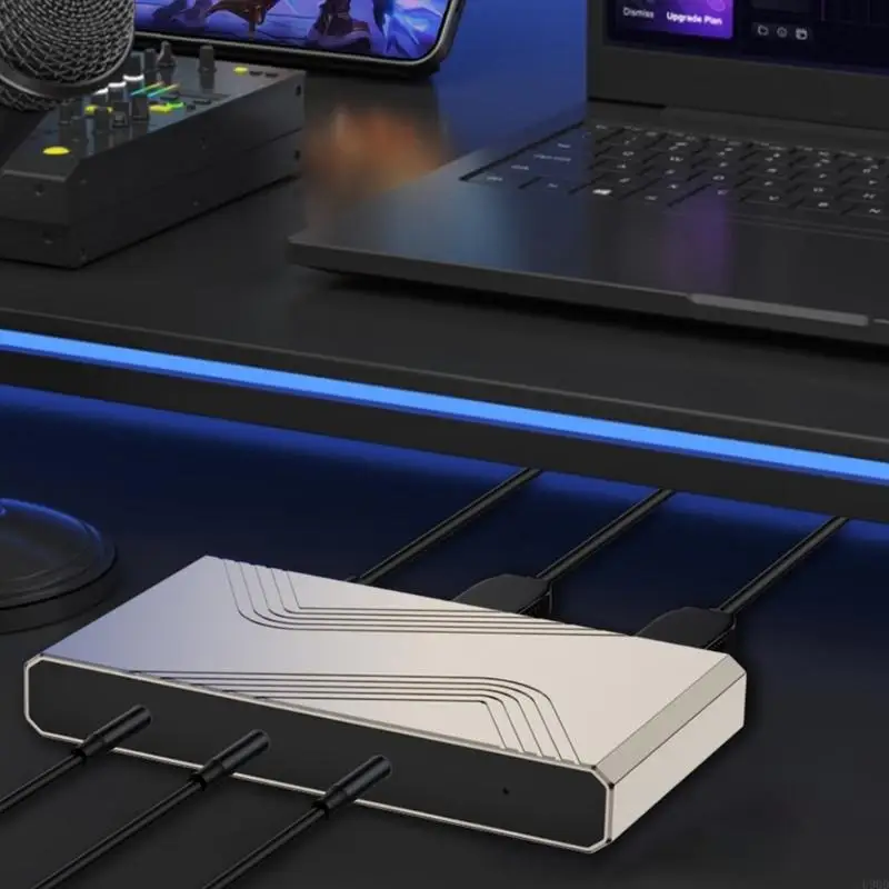 2025 Nouvelle vidéo HDTV 4K 60Hz Type C HDTV pour taper C Boîte carte vidéo jeu pour l'enregistreur en