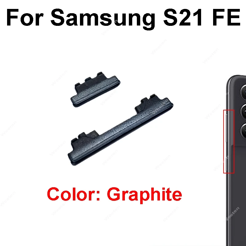 Volume Side Button Use For Samsung Galaxy S21 Plus Ultra FE G990F G996B G990B G998B On/Off Power Button Replacement Repair Parts image 6