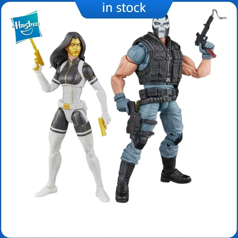 

【Spot Goods】Hasbro Original Marvel Legends Series Madame Masque & Crossbones Marvel Super Villains Action Figures Toys Models