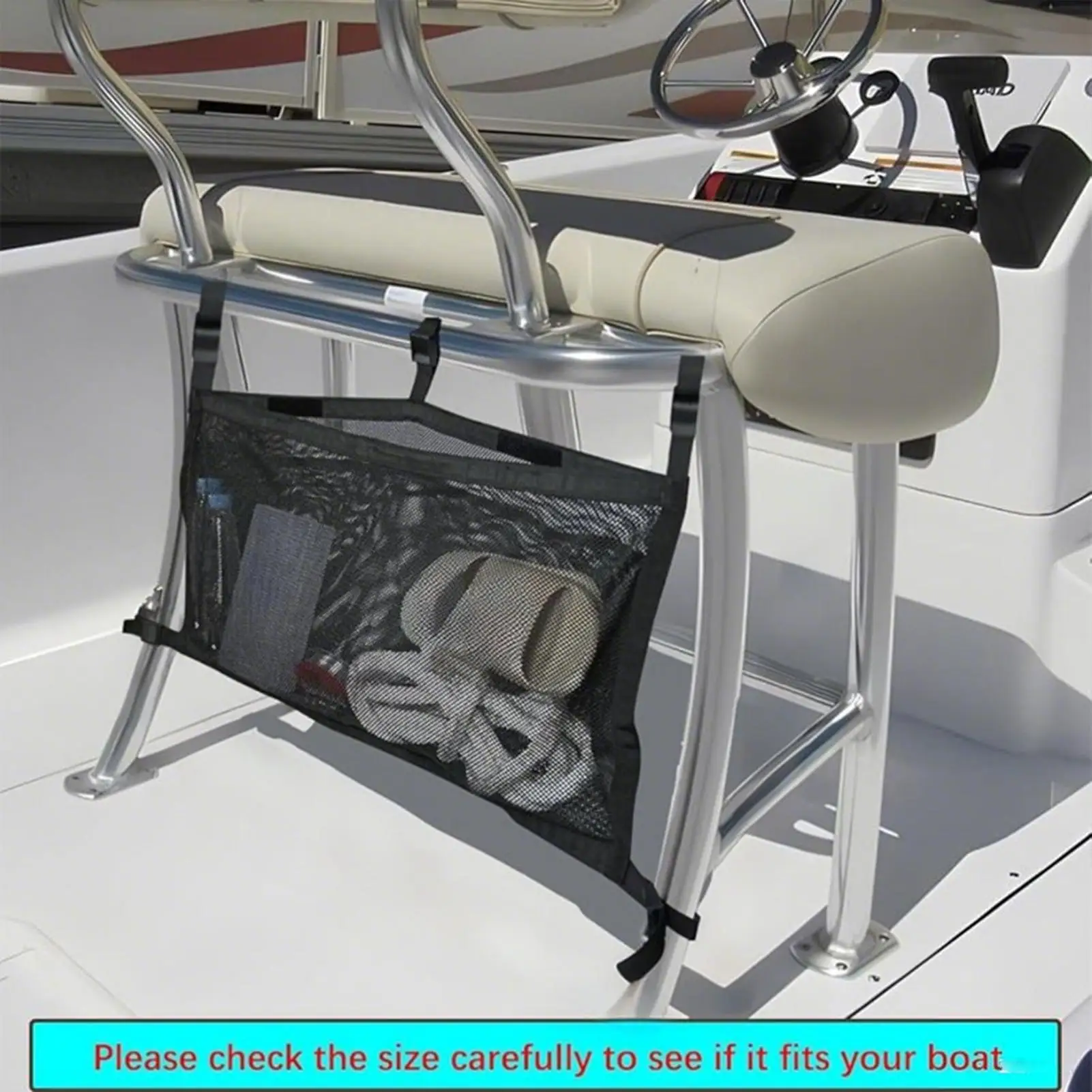 

Сетчатая сумка для хранения лодок, подвесная сетка для лодки, органайзер для кемпинга, держатель для снаряжения для выживания, фонарик, тапочки, бутылка с водой