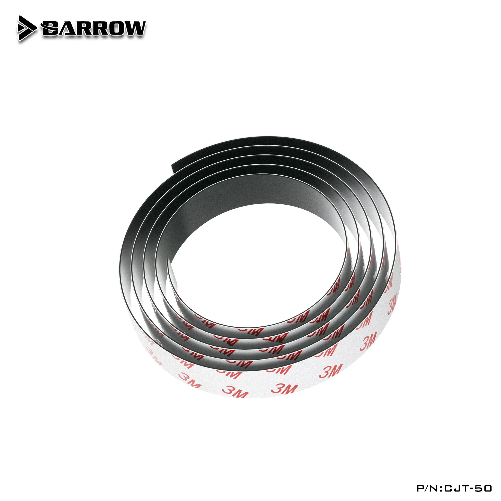 Barrow CJT-100/CJT-50 Single-Sided Magnetic Strips for Lights Strips,Easy To Install and Move,DIY Decorative Iron Chassis