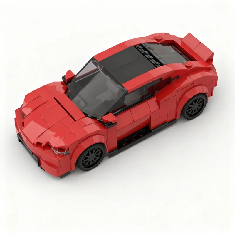 285 قطعة MOC تسلا رودستر مدينة أبطال نموذج ألعاب البناء كتل العمارة تجميع لتقوم بها بنفسك الإبداعية هدية الكريسماس التعليم