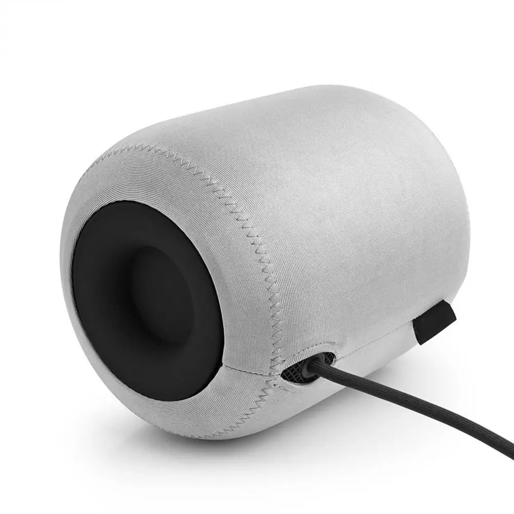 19*15.6cm Speaker Dust Protective Cover For Speaker Soft Audio Sleeve Mesh Nylon Cloth Design With Charging Hole For HomePod 1/2