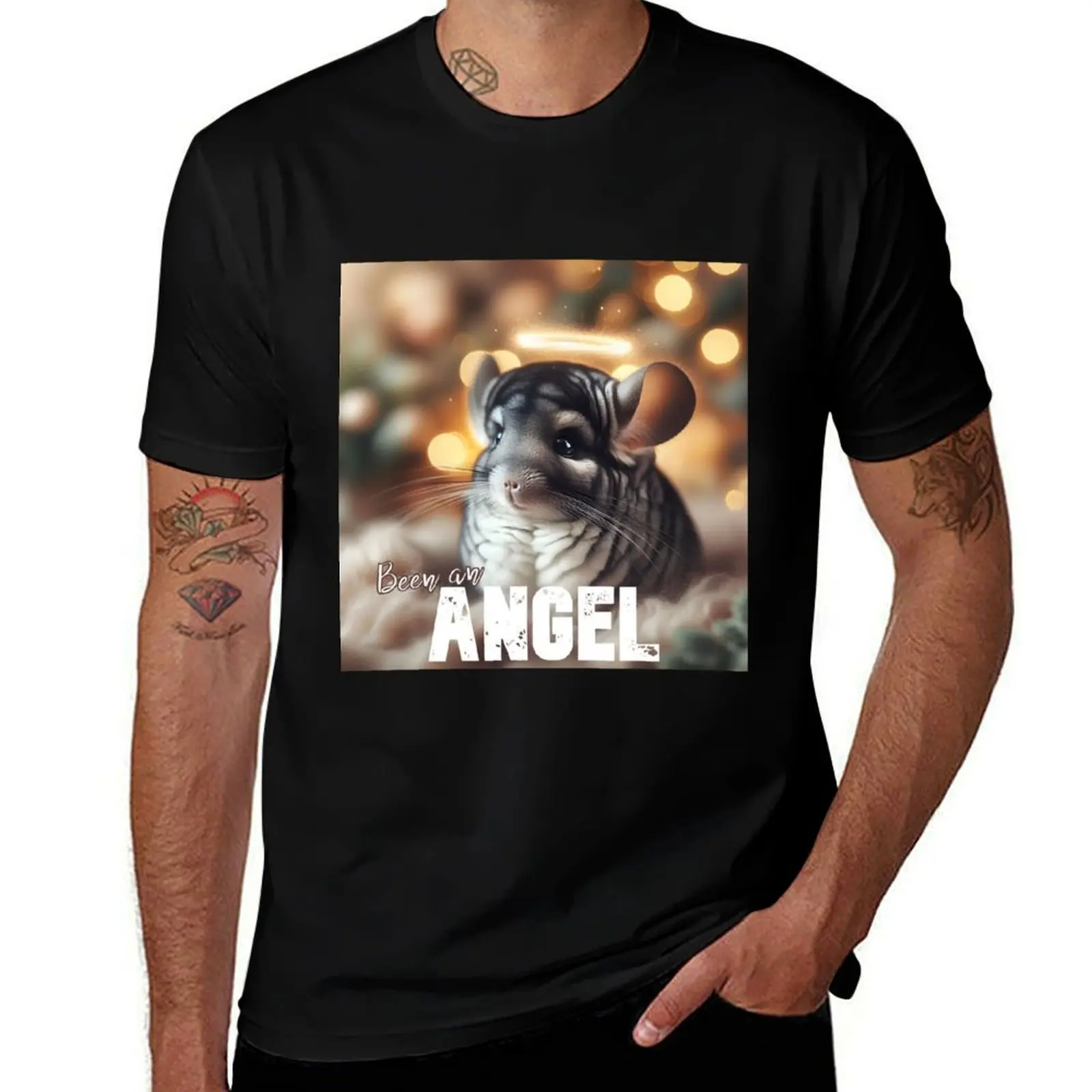

Been an angel T-Shirt cute tops for a boy Personalized t-shirt Anime t-shirt men t shirt