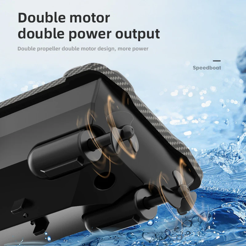 High Speed RC Motorboat Boat Toys 2.4G Radio Controlled Speedboat Sailing Model Motor Boats Toys for Boy Children Water Toy Gift