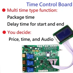 JY-25 LCD-scherm Geluid Speeltijd Besturingskaart countdown Timerkaart timerkaart
