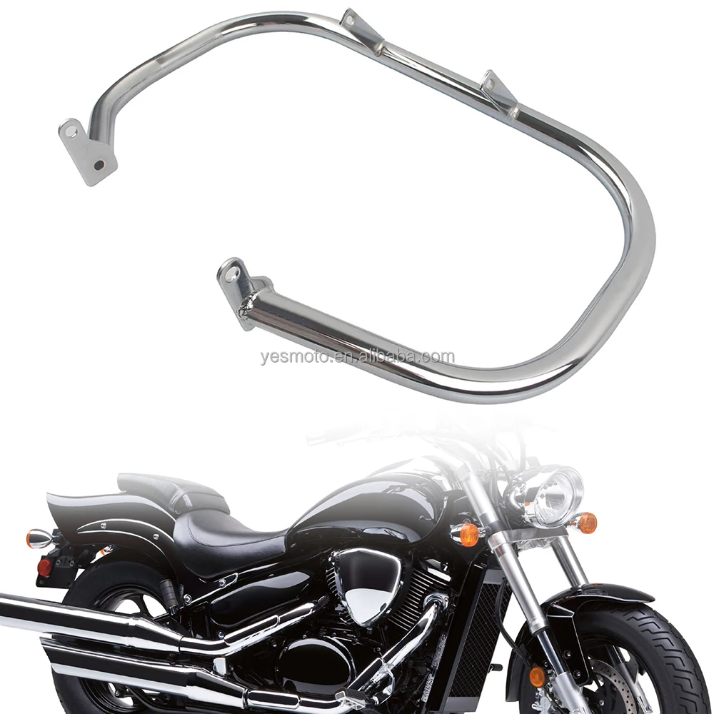 Front Engine Guard Crash Bar Bumper Protector for Suzuki Volusia VL800 01-11 Boulevard