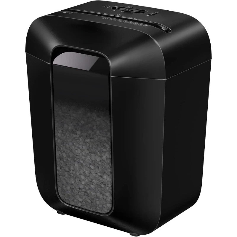 

8-Sheet Micro-Cut Paper Shredder for Home Office