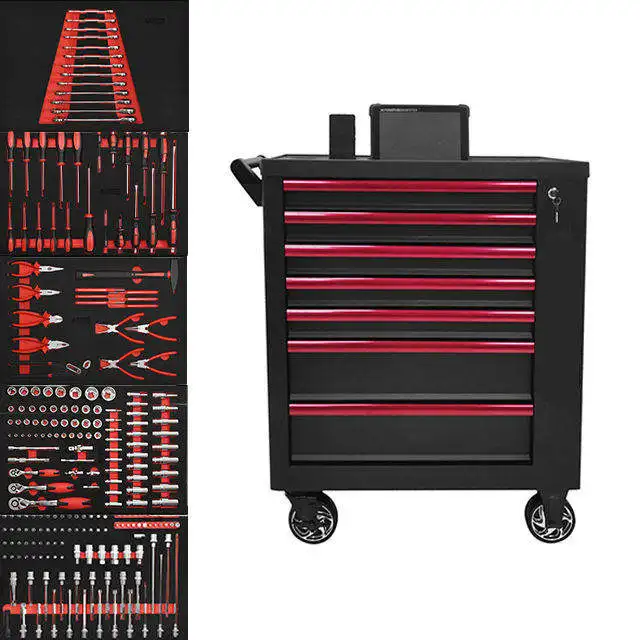 Tools Roller Garage Cabinet Set Tool Chest of Drawers