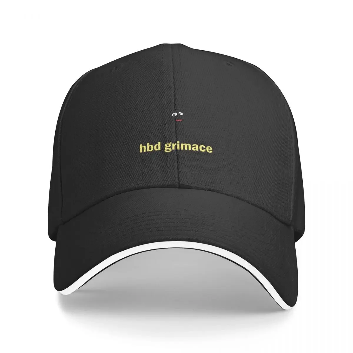 Hbd Grimace Baseball Cap Sunhat hard hat Mens Women's