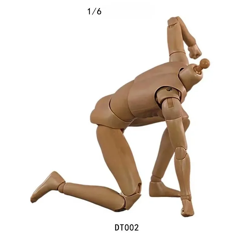 

DT001 DT002 DT003 1/6 Scale Male Soldier Body Movable Flexible Joint for 12in Action Figure Doll Display Collection Toy