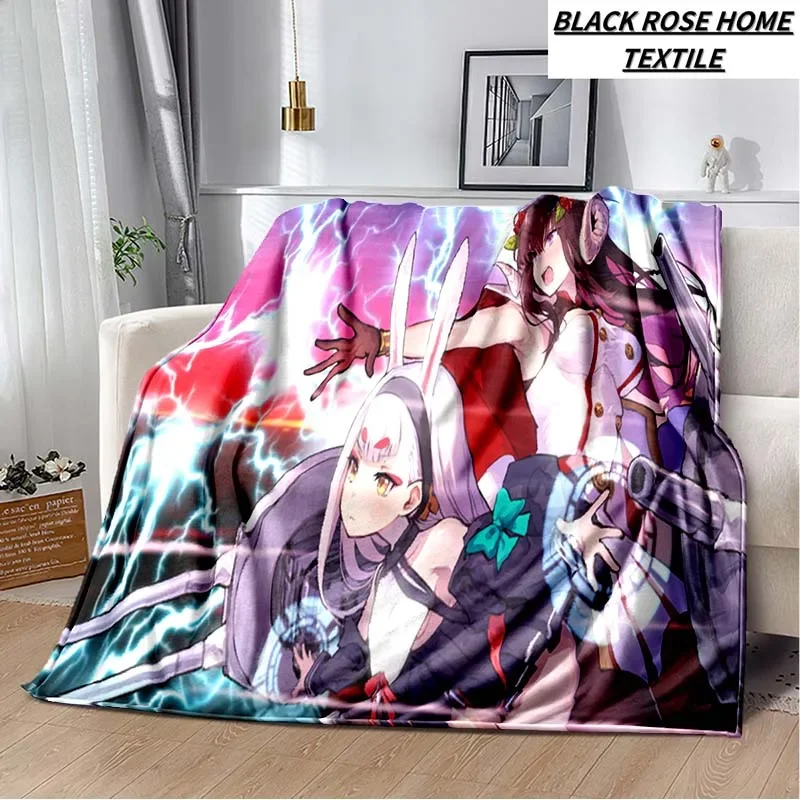 Fashion Art 3D Printing Anime Azur Lane Sexy Girl Blanket Living Room Sofa Decoration Air Conditioning Blanket Photography Props