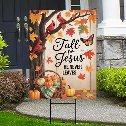 Thanksgiving Pumpkin Yard Sign, Harvest Fall Autumn Decor, Garden Sign Decor FFLCCE ZZA WWL IIC
