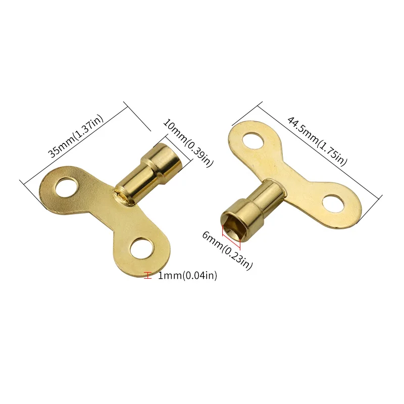 Plumbing Hole Faucet Key Radiator Water  Valve Tap Square Socket Special Lock Wrench