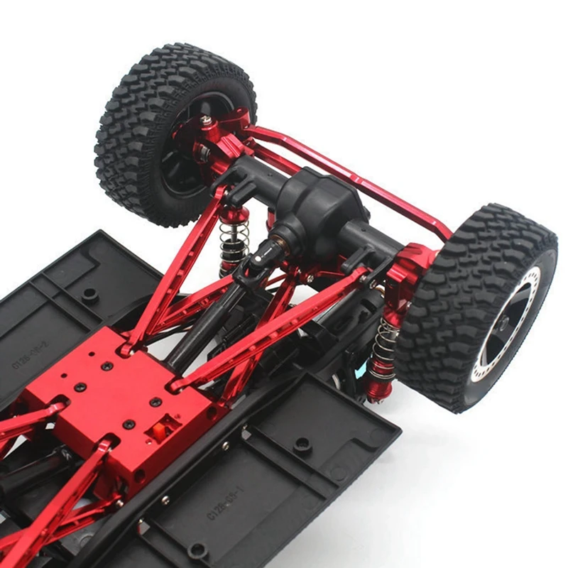 Asta di collegamento per montaggio servo in metallo per parti di camion fuoristrada cingolati 1/12 MN128 MN86S G500 arancione