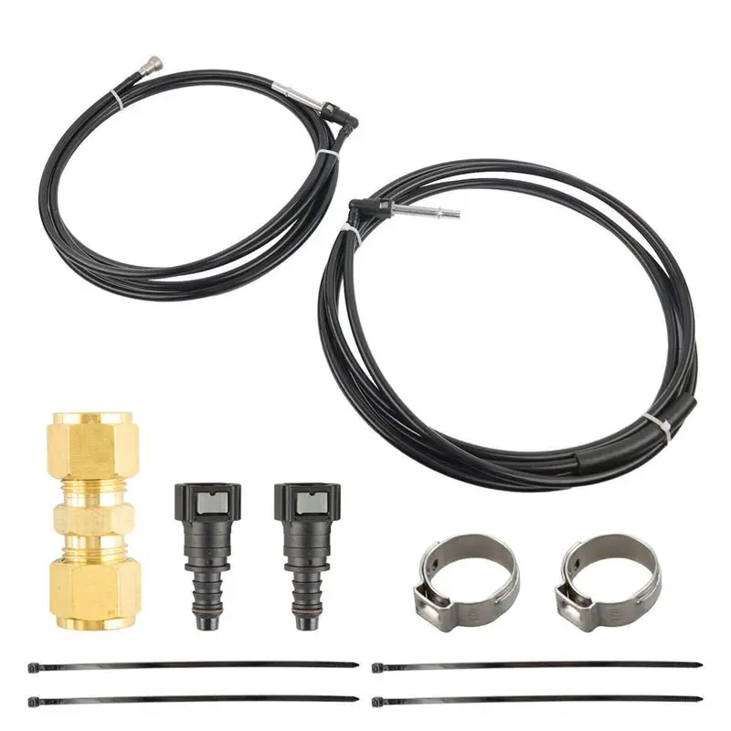 

For Chevy Silverado GMC Sierra 1500 2500 3500 Pickups 2004-2010 Compatible Fuel Lines Repair Kit FG0340 FLFG0340 FL-FG0340-AU62