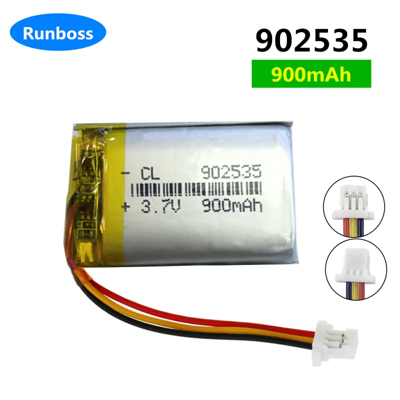 

New 902535 FT902536P 900mAh Battery For ASUS ROG Gladius Pugio II Wireless Mouse Batterie Accumulator AKKU